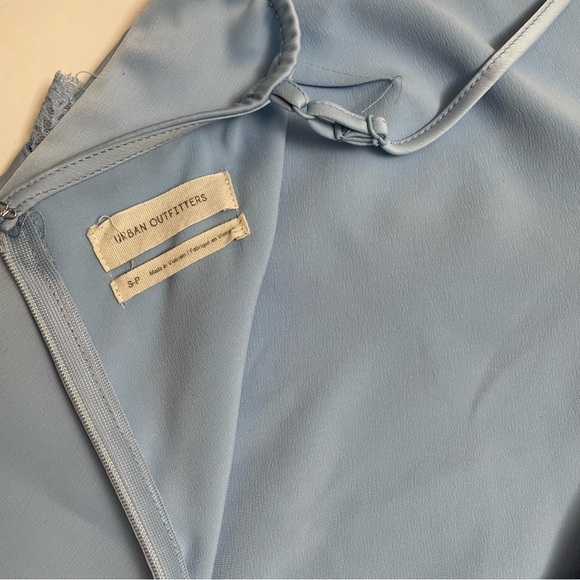 URBAN OUTFITTERS polyester “silky” lace trimmed slip dress - Picture 9 of 9